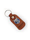 Keychain Leather Brown