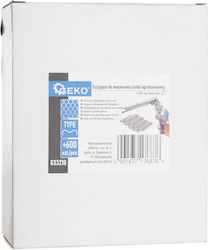 Wire Netting Pliers Set 600 Staples Type E Geko G33210