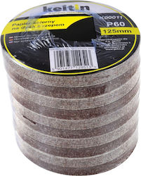 Velcro Exzenterschleifer-Schleifblatt K60 125x