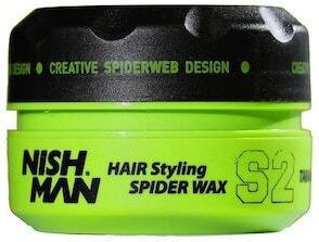 Haar Pomade Glossy Finish Spider Wax Tarantula S2 150 Ml Nish Man