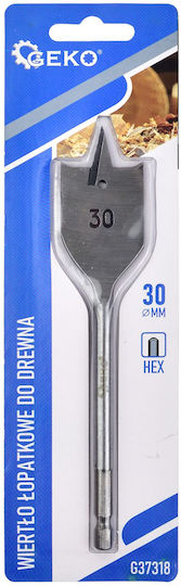 Geko Diamond Drill with Hexagonal Shank for Wood 30x152mm