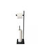 KING Hoff Paper Holder Bamboo Black