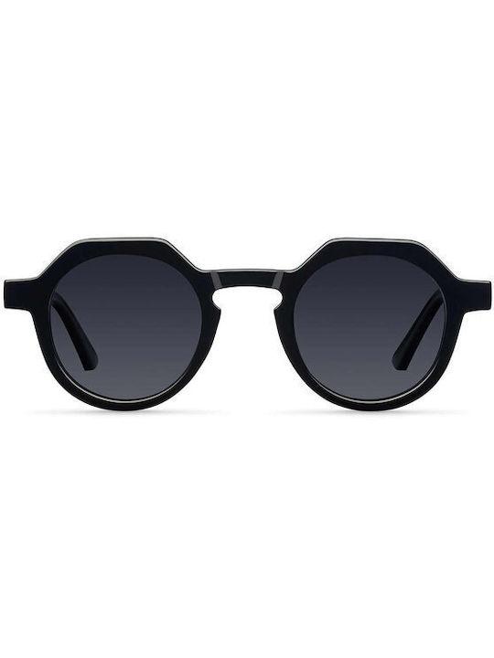 Meller Hasan All Sunglasses with Black Plastic Frame and Black Polarized Lens HA4-TUTCAR