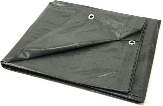 Geko Waterproof Tarpaulin 120gr/m² 6x5m. Light Type Gray