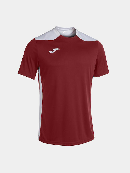 Joma T-shirt Bărbătesc cu Mânecă Scurtă Argint