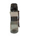 Excellent Houseware Bottle Water Plastic with Screw Cap Black 900ml