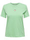 Only Damen T-shirt Green