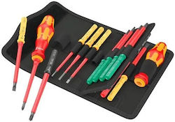 Wera Kraftform Kompakt Screwdriver with Interchangeable Tips