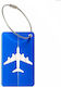 Quasar Blue Luggage Label