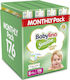 Babylino Tape Diapers Sensitive Cotton Soft Monthly Pack No. 5 for 11-16kg 176pcs