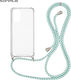 Sonique Rainbow Back Cover Silicone with Strap ...