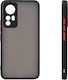Sonique Bumper Σιλικόνης / Πλαστικό Μαύρο (Xiaomi 12 Pro)