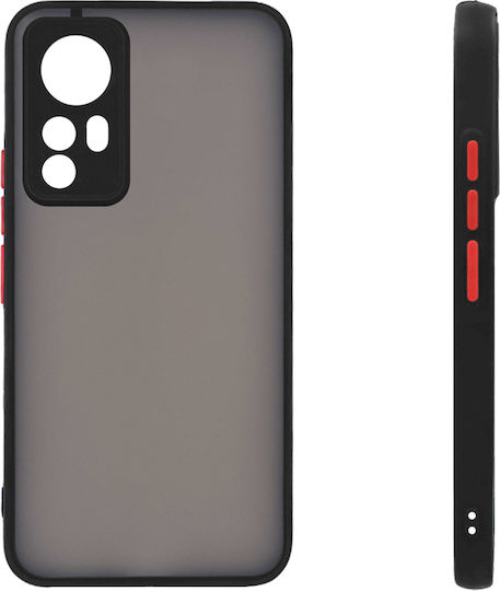 Sonique Bumper Σιλικόνης / Πλαστικό Μαύρο (Xiaomi 12 Pro)