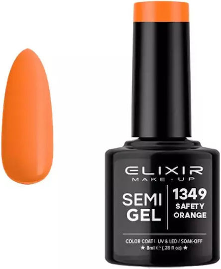 Elixir Semi Ημιμόνιμο Βερνίκι Νυχιών 1349 8ml