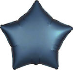 Balloon Blue Chrome Navy 45cm