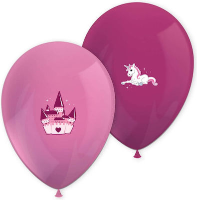 Latex Luftballons Einhorn Schloss 6 Stück