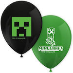 Latex Balloons Minecraft 8 Pcs