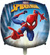 Balon Spiderman Pătrat Alb 45buc