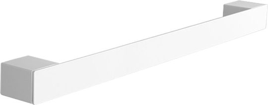 Kapitan Ράγα Μπάνιου Μονή Επιτοίχια με Βίδες ​40x40cm Inox Γκρι