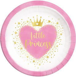 Little Princess Dinner Plates 8 pcs