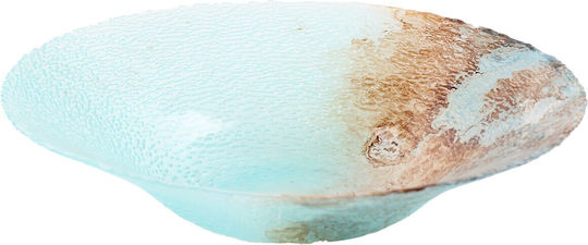 Marva Servierplatte Oval Glas Turquoise 1Stück