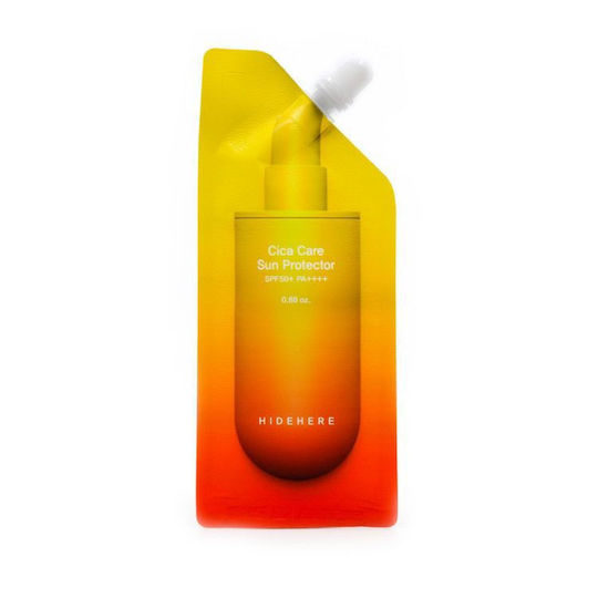 Hidehere Cica Care Αδιάβροχο Αντηλιακό Προσώπου SPF50+ 25gr