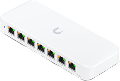 Ubiquiti Ultra Управление на L2 PoE+ Switch с 8 Портове Гигабитови (1Gbps) Ethernet