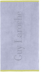 Guy Laroche Lilac Cotton Beach Towel 180x90cm