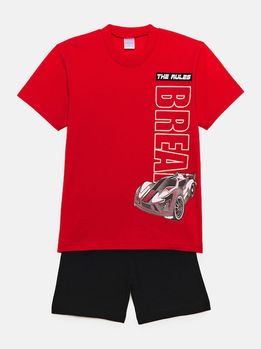 Eleten Pijama pentru copii De vară red