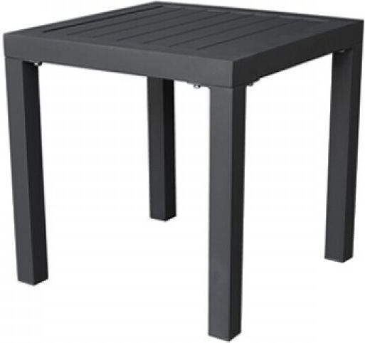 Auxiliary Outdoor Free Standing Aluminum Table Anthracite 45x45x45cm