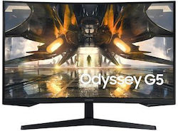 Samsung Odyssey G55A VA HDR Curved Gaming Monitor 32" QHD 2560x1440 165Hz with Response Time 1ms GTG