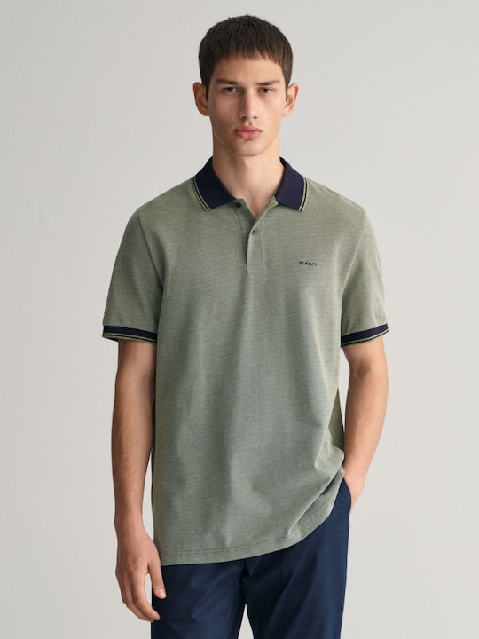 Gant Herren Shirt Polo Grün