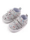 Childrenland Βρεφικά Sneakers Αγκαλιάς Γκρι