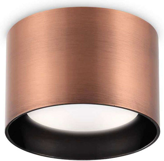 Ideal Lux Einzel LED Spot in Kupfer Farbe