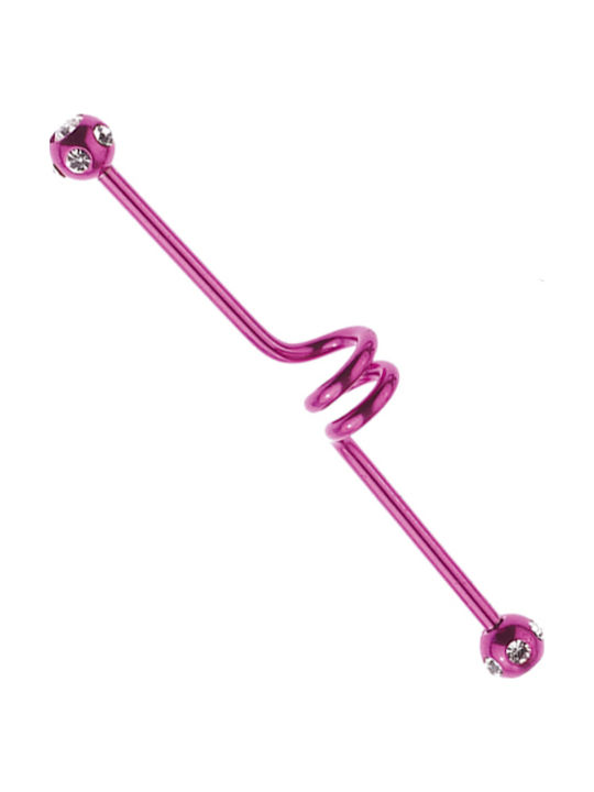 Σκουλαρίκι 1.6mm Fuchsia