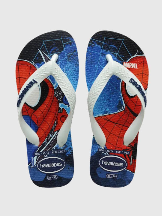 Havaianas Παιδικές Σαγιονάρες Flip Flops Spider-Man Κόκκινες Kids Top
