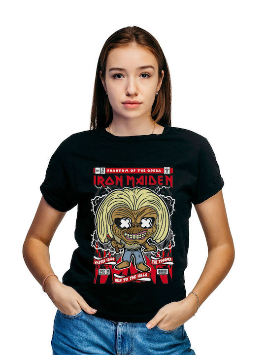 Pop Culture T-shirt Iron Maiden Black