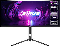 Dahua LM30-E330CA Ultrawide VA Curbat Monitor de jocuri 30" FHD 2560x1080 200Hz cu Timp de Răspuns 1ms GTG