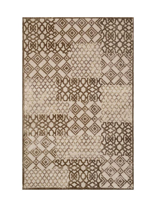 Newplan Venice 8881b Modern Bedroom Rugs Set Brown-Beige 5-08-VNC-8881B-SET067(2x150,1x210) 3pcs