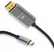 Zenwire Cablu HDMI De Sex Masculin - USB-C De Sex Masculin 1.8m Negru