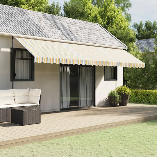 vidaXL Replacement Awning Multicolour with PU Coating 3x6m