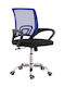 Polihome Judy Office Chair with Blue Recline