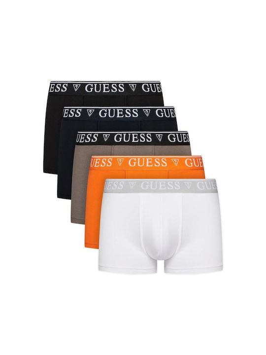 Guess Trunk Boxeri pentru bărbați Black White Grey Ora 1Pachet