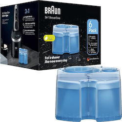 Braun 3-în-1 Ccr 6 Cartușe de Curățare pentru Îngrijirea Aparatelor de Ras Pachet 6