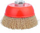 106658 Wire Brush Bell 75mm