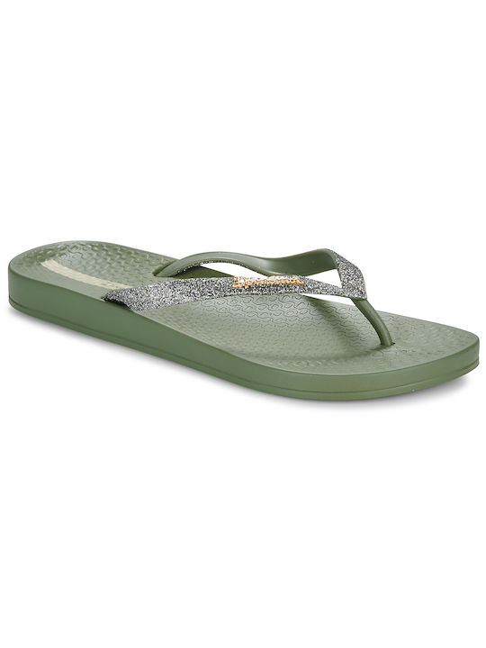 Ipanema Frauen Flip Flops in Khaki Farbe