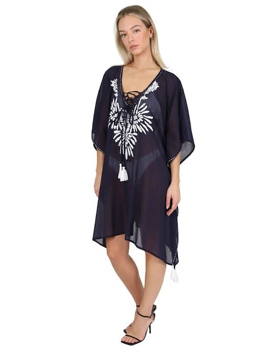 Aquablue Feminin Caftan de Plajă Black