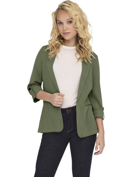 Only Marsa Blazer pentru femei Sacou Green