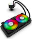 Inca ISS-02XN Охлаждане AIO CPU с 2 Вентилатора 120mm и ARGB Осветление