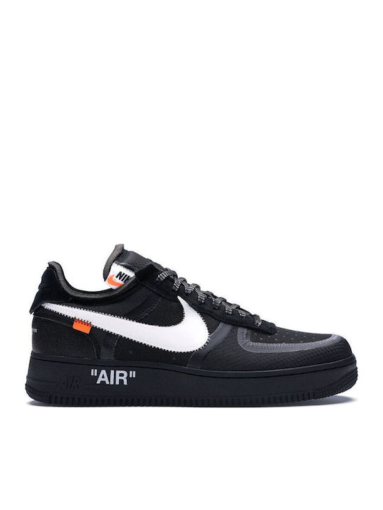 Air Force 1 Low Herren Sneakers Black / White